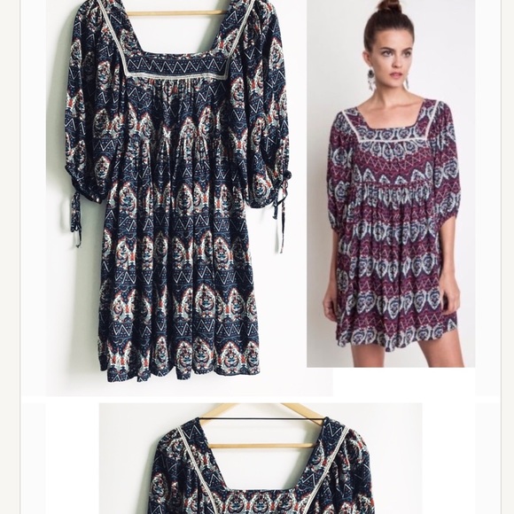 UMGEE Baby Doll Open‎ Back Empire Waist Dress - Picture 1 of 3